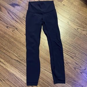 Lululemon Black Wonder Under Leggings